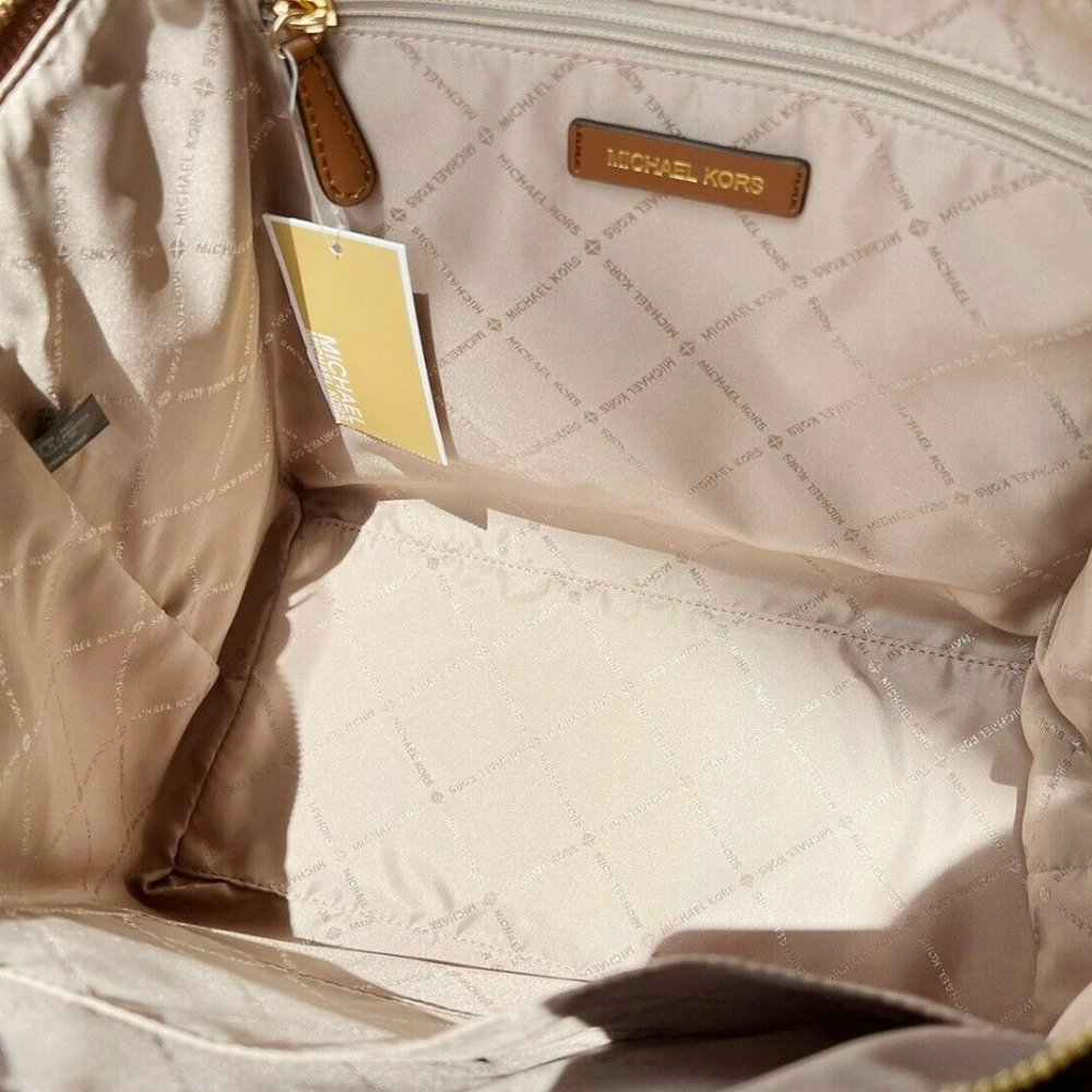 Michael Kors Large Top Zip Satchel Shoulder Bag MK - Picture 4 of 9